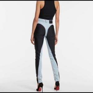 Mugler Spiral Jeans
